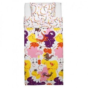 Ikea Sangfagel Twin Duvet Cover and pillowcase